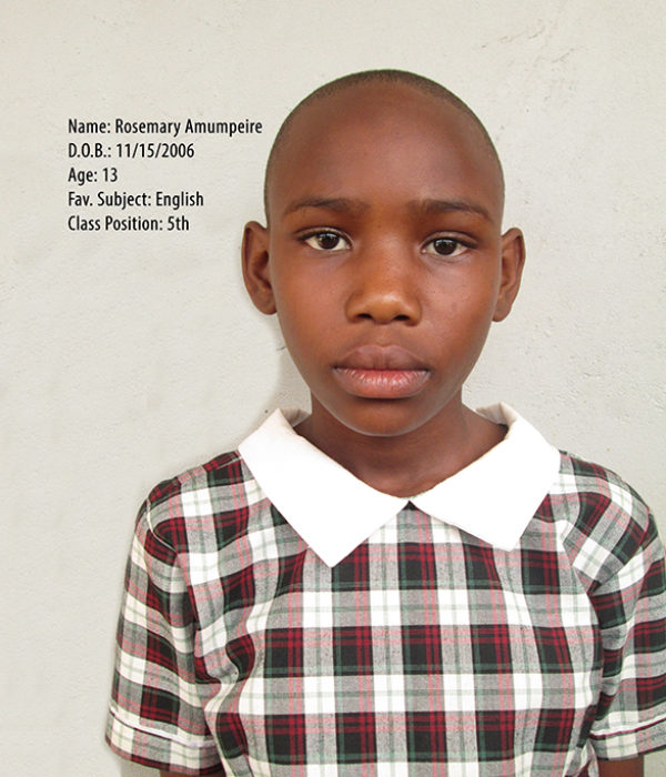AMUMPEIRE ROSEMARY. DOB.15.11.2006. AGE. 13YRS. FS. ENGLISH. CLASS. P.5 CLASS AMUMPEIRE ROSEMARY. DOB.15.11.2006. AGE. 13YRS. FS. ENGLISH. CLASS. P.5 CLASS
