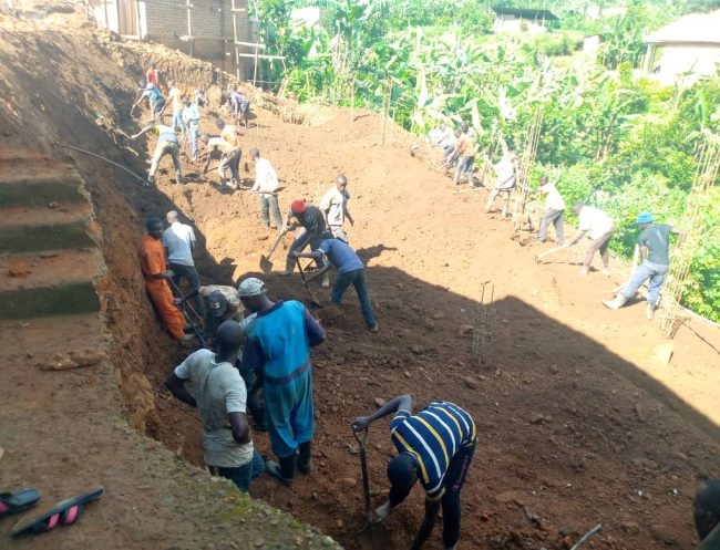 Construction of Bwindi Eco Vocational School